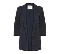 ONLY Onlelly-Alya Life L/S Glit Blazer TLR, Bleu foncé, 42 Femme