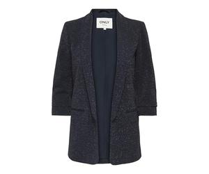 ONLY Onlelly-Alya Life L/S Glit Blazer TLR, Bleu Nuit, 36 Femmes
