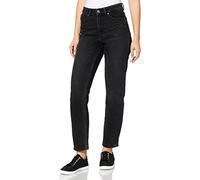 ONLY Onlemily Life Hw STR Ank DNM Nas997 Noos Jeans, Noir/Denim, 28 W/32 L Femme