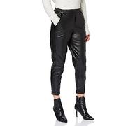 ONLY ONLEMILY Life HW STR CRP ANK BB MAE034 Pantalon, Noir/Denim, 26 W/30 L Femme
