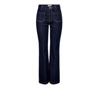 ONLY ONLEMILY Taille Haute Flared Fit Jeans | Flared Fit, Casual, Température maximale 30°C programme normal