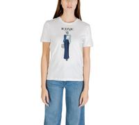 Only - Onlemma Life Reg S/S Top Box Jrs - Femme - Tops - Blanc - Taille: 40 FR