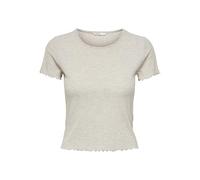 ONLY Onlemma S/S Short Top Noos JRS, Pierre de Pumice-Détails : mélange, M Femme