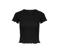 ONLY ONLEMMA S/S Short Top Noos JRS T-Shirt, Noir, M Femme