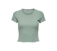 ONLY ONLEMMA S/S Short Top Noos JRS Veste, Jadeite, S Femme