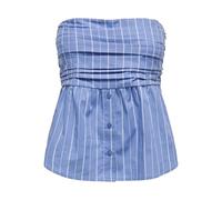 ONLY Onlesie Life Bandeau Top Ptm, Bonnet Bleu, S Femmes
