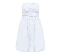 ONLY Onlesie Short Tube Dress Ptm Robe Courte, Blanc éclatant, S Femmes