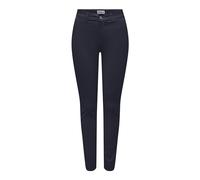 ONLY Onleverest Hw Skinny Chino Pant CC PNT, Bleu Nuit, S x 32L Femme