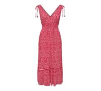 ONLY Onlfernanda Life S/L Long Dress WVN Robe Longue S/L, Salsa, 3XL Femmes