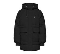 ONLY Onlfie Manteau matelassé surdimensionné CC OTW, Noir, M Femme