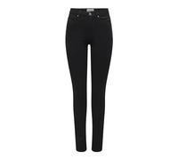 Pieces Onlforever High Skinny DNM Ext Femme, Noir délavé, S x 32L