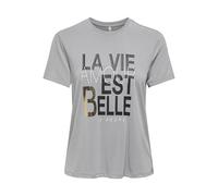 ONLY Onlfree Life Modal S/S Atelier Top JRS, Ultimate Grey, S Femmes