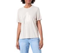 ONLY Onlfree Life Reg S/S City Top Box JRS T-Shirt, Gris, L Femme