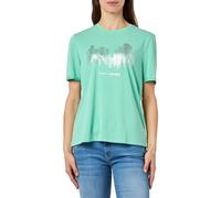 ONLY Onlfree Life Reg S/S City Top Box JRS T-Shirt pour Femme, Vert, M