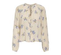Only Onlfusina L/S Button Detail Top WVN, Cloud Dancer, M Femmes
