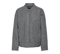 ONLY Onlgaia Boucle Bomber OTW Os Blouson, Gris foncé mélangé, S Femmes