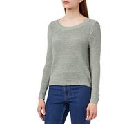 ONLY ONLGEENA XO L/S Pullover KNT Noos Pull tricoté, Lily Pad, S Femme