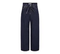 ONLY Onlgianna MW Straight DNM Dot630, Bleu Jean foncé, 32W x 32L Femmes