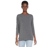 ONLY Onlglamour 3/4 Top Jrs Noos Femme haut, Gris Foncé Mélangé, L