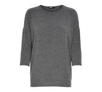 ONLY ONLGLAMOUR 3/4 Top JRS Noos, Gris foncé mélangé, M Femme