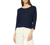 ONLY Onlglamour Jrs Noos Top 3/4 Femme Top, Bleu-foncé-2, XS