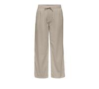 ONLY Onlgoa MW Lin BL Pull-Up Culotte CC PNT, Beige, M Femmes