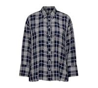 Only Onlgrace Lira Life Ls EMB Shirt WVN, Naval Academy, L Femmes