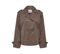 ONLY Onlhannah Short Trenchcoat OTW Trench Court, Chocolate Martini, XL Femmes