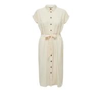 ONLY Onlhannover Robe Chemise S/S Noos WVN, Bouleau, 42 Femme