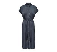 ONLY ONLHANNOVER S/S Shirt Dress Noos WVN Casual, India Ink, 40 Femme