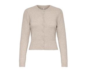 ONLY Onlhavanna Ls Button Cardigan KNT, Pumice Stone, S Femme