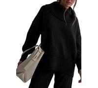 ONLY Onlhazel Ls Cowlneck BF KNT Sweater, Noir, L Femme