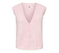 ONLY ONLHELGA Gilet | Knit Fit, Sans manches, Casual, Température maximale 30°C programme normal