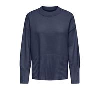 ONLY Onlhella LS Pull Ample col Rond CC KNT pour Femme, Naval Academy, M