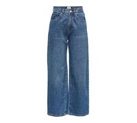 Only ONLHOPE EX HW Wide DNM ADD465 Noos, Jeans aux Femmes, Medium Blue Denim, 28W / 34L