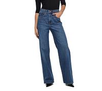 ONLY ONLHOPE EX HW Wide DNM ADD465 Noos Jeans, Medium Blue Denim, 31W / 30L aux Femmes