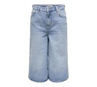 ONLY Onlhope MW Wide Long Shorts DNM Noos, Bleu Jeans Clair, L Femmes