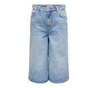 ONLY Onlhope MW Wide Long Shorts DNM Noos, Bleu Jeans Clair, XS Femmes