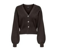 ONLY Onlibi Ls Fullneddle Cardigan CC KNT, Gâteau au Chocolat, L Femme