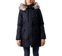 ONLY Onliris CC OTW Parka d'hiver pour femme Noir/détails : avec fourrure naturelle Taille XL