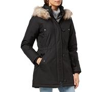 ONLY ONLIRIS Fur Winter Parka CC OTW Jacket, Noir/détails : avec Fourrure Naturelle, XL Femme