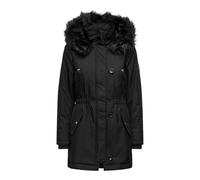 ONLY Onliris Parka D'hiver pour L'hiver Cc 2023 Otw Femme Manteau, Black/Detail:BLACK FUR, S