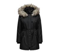 ONLY Onliris Parka D'hiver pour L'hiver Cc 2023 Otw Femme Manteau, Black/Detail:NATURE FUR, XL