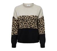 Only Onljade Animal Ls O-Neck Noos KNT Sweater Femme