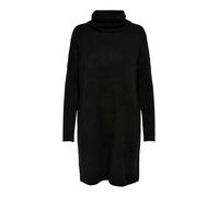 Only Robe en maille Col bénitier Manches 3/4 Au-dessus du genou Noir M