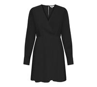 ONLY Onljane Life L/S Jayde Dress WVN Robe, Noir, M Femmes