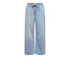 ONLY Onljay Pull Up String DNM Pant PIM, Bleu Jeans Clair, XS / 32L Femmes