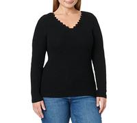 ONLY ONLJENNIE Life L/S Lace Pullover EX KNT Sweater, Noir/détails : Dentelle DTM, S Femme