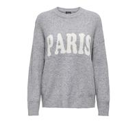 ONLY Onljerico Pull L/S KNT, Gris, XS