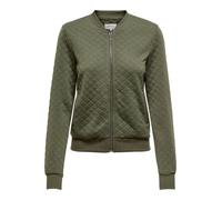 ONLY Onljoyce Ls Bomber Noos Blouson Femme, Vert (Kalamata), 40 (Taille fabricant: Large)